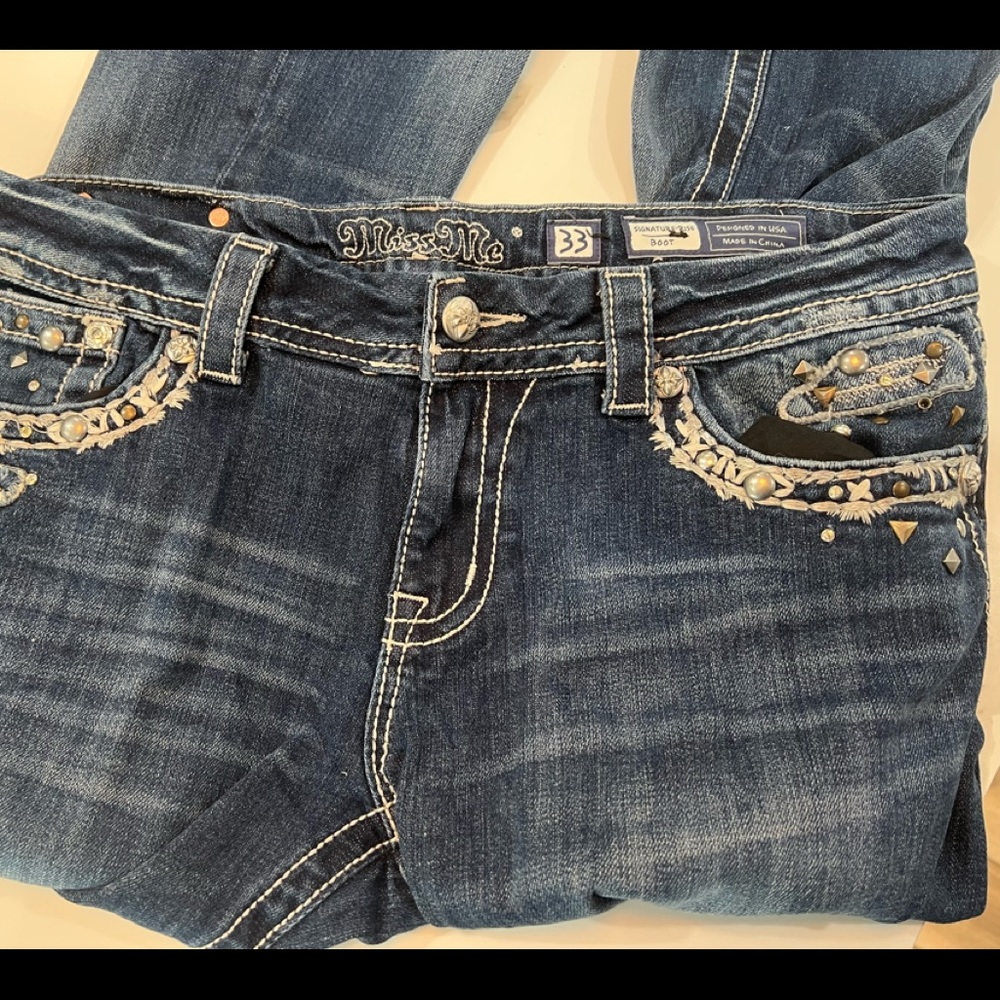 MISS ME Women’s Jeans Sz 33w 35l